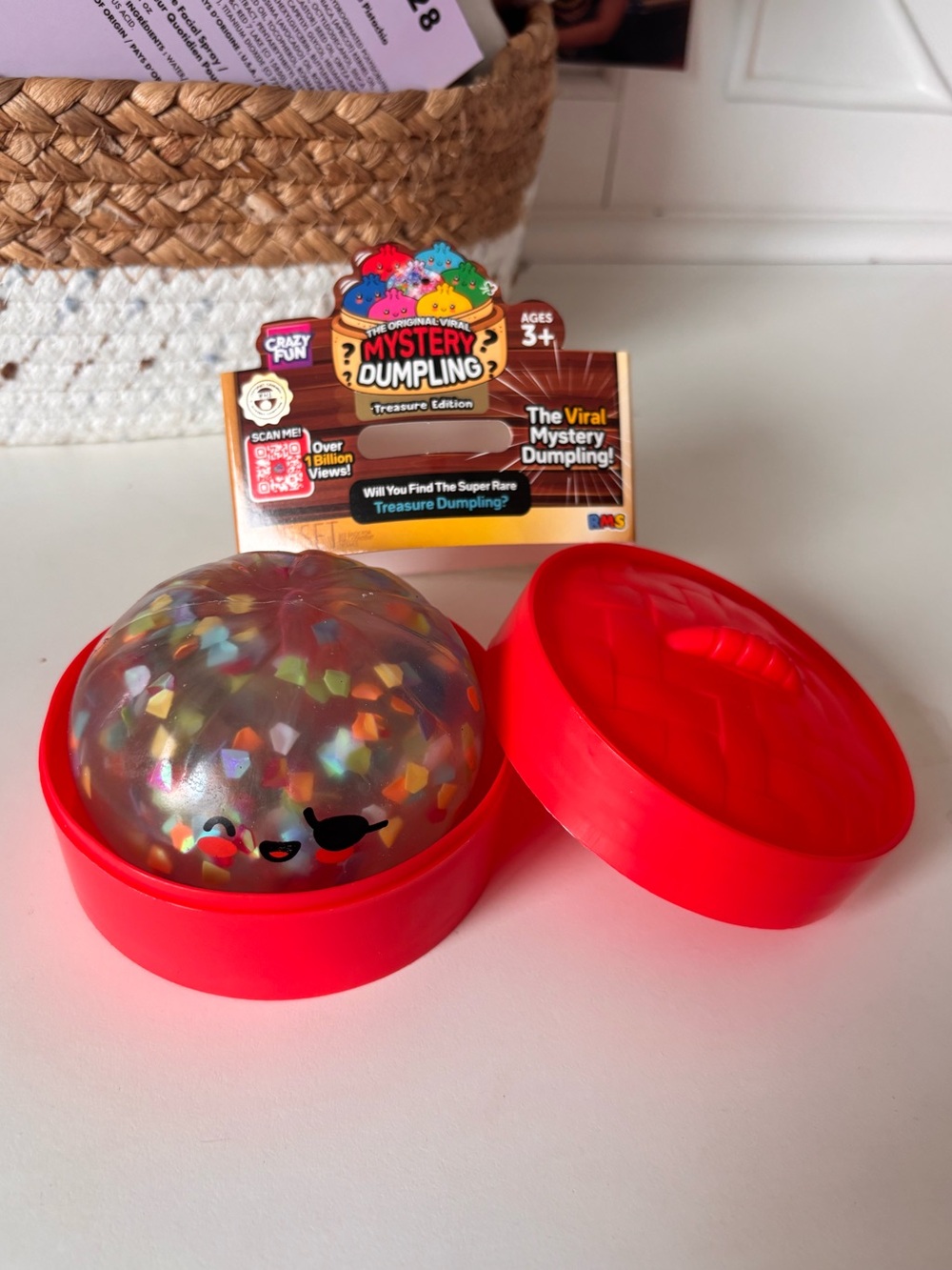 RMS Crazy Fun Mystery Dumpling Treasure Edition Pirate Face Rare Chaser Confetti